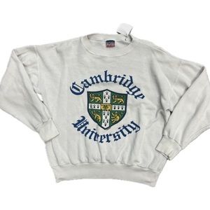 CAMBRIDGE UNIVERSITY CREWNECK SWEATER